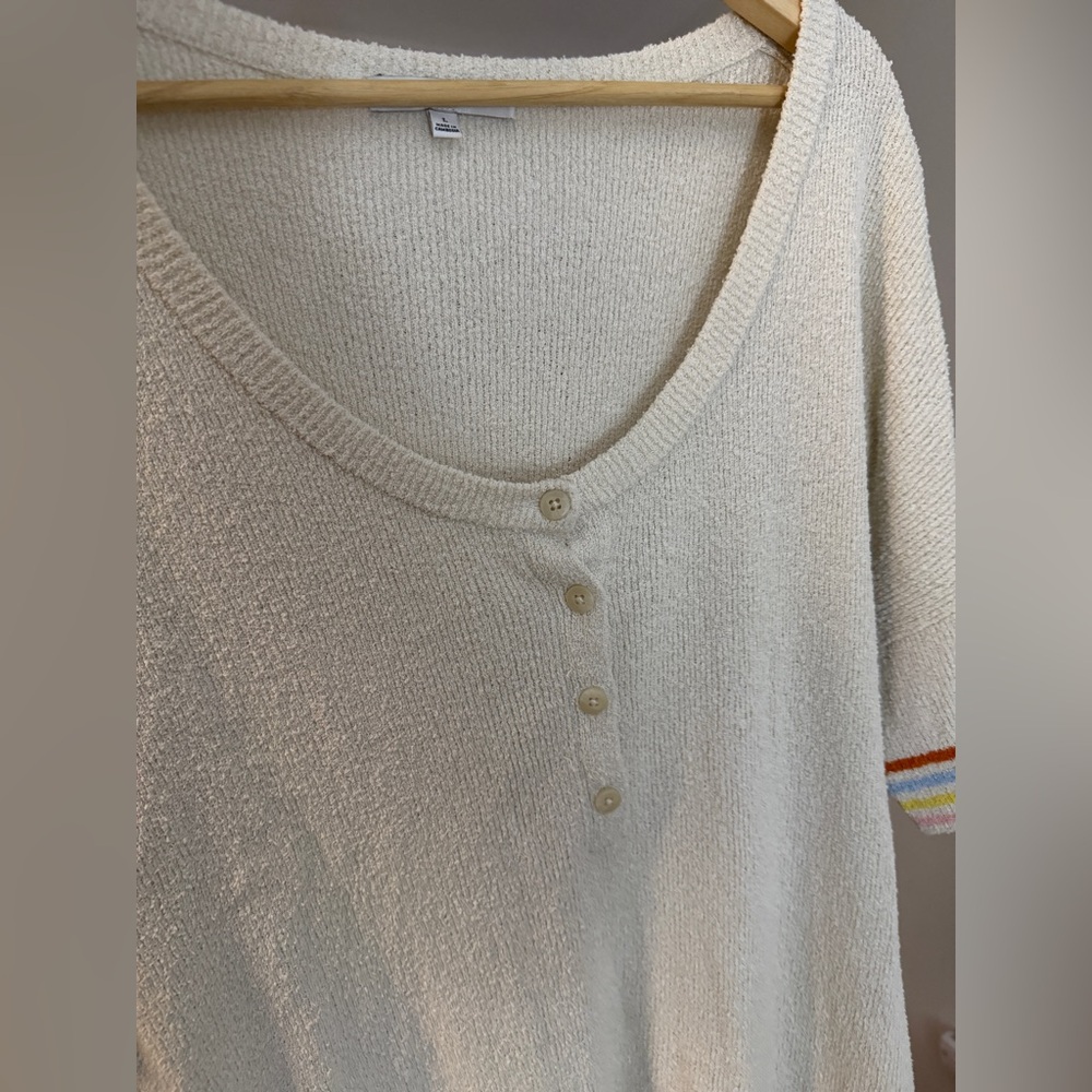 Madewell Off-White Textured Knit
